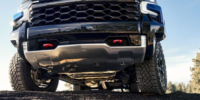 2026 Chevrolet Silverado 1500 in it's front profile 